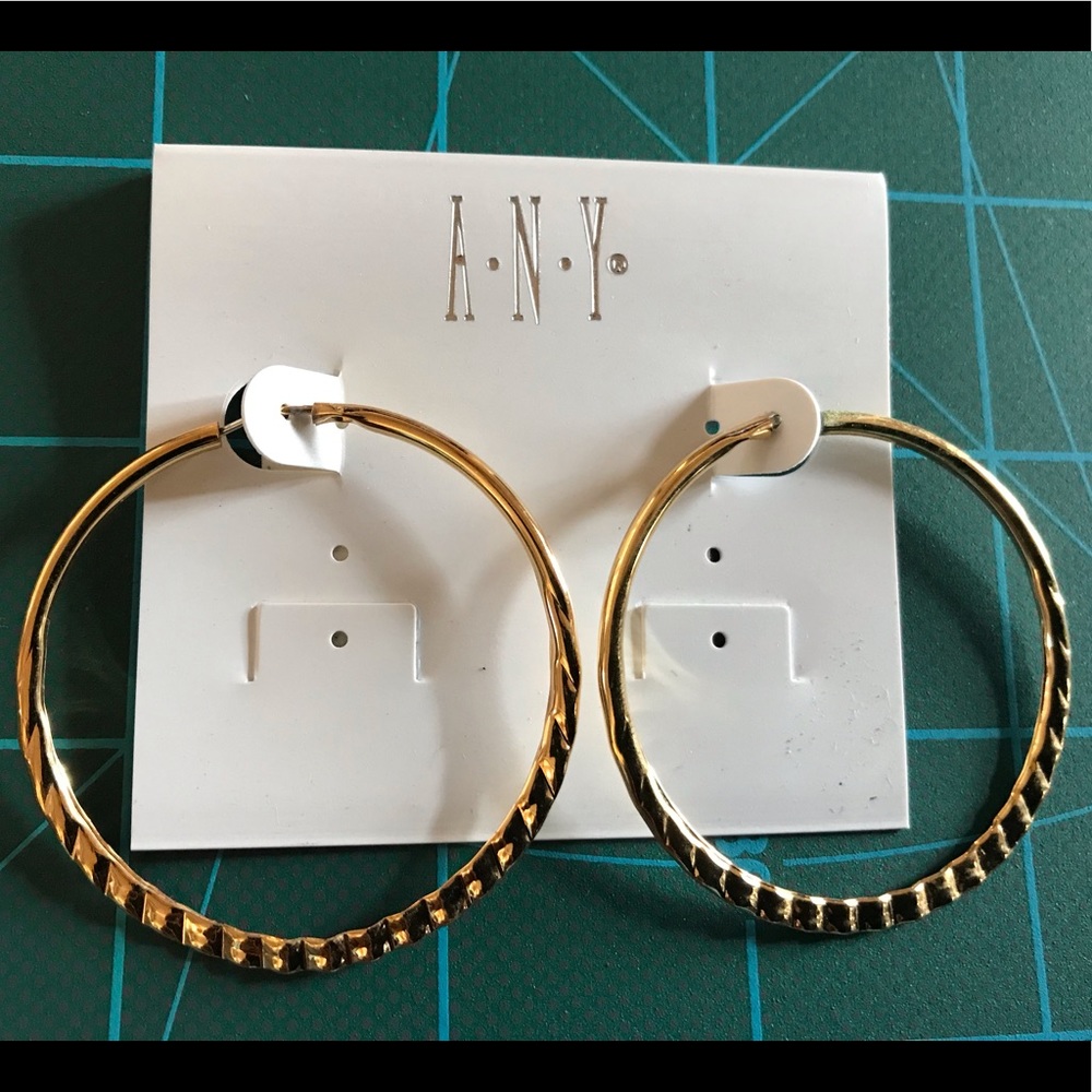 ANY hoop earrings USA MADE vintage new